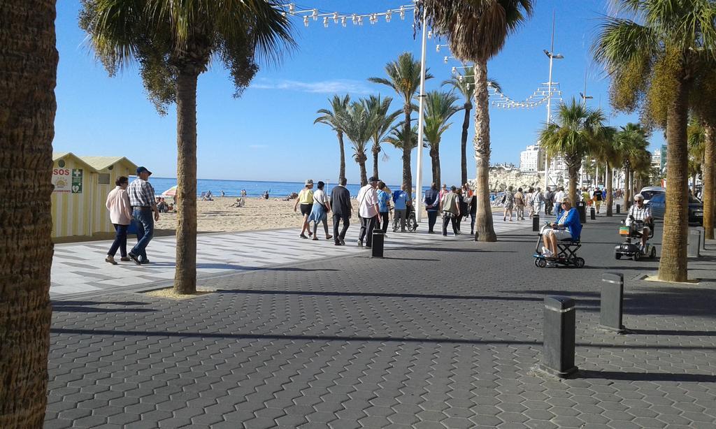 Apartamento Rex Benidorm Bagian luar foto